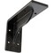 Ekena Millwork Embrey Steel Bracket, Antiqued Silver 2"W x 6"D x 3 3/4"H BKTM02X06X03EBASV - alternate 1
